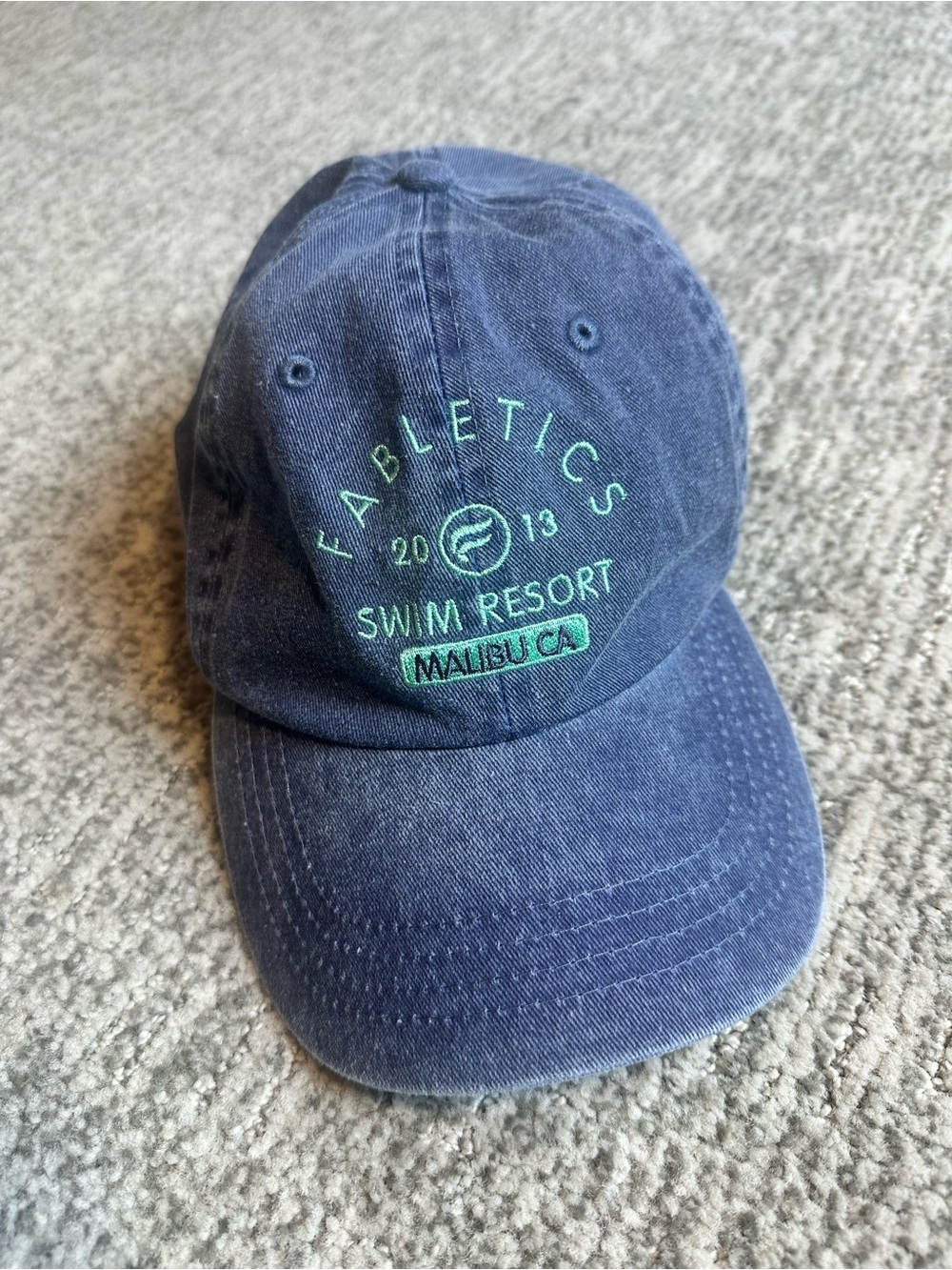 Fabletics Navy Swim Resort Cap - Malibu CA